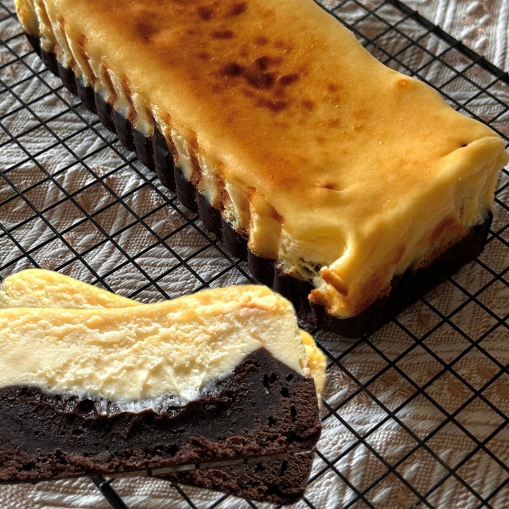 Brownies cheese cake-1